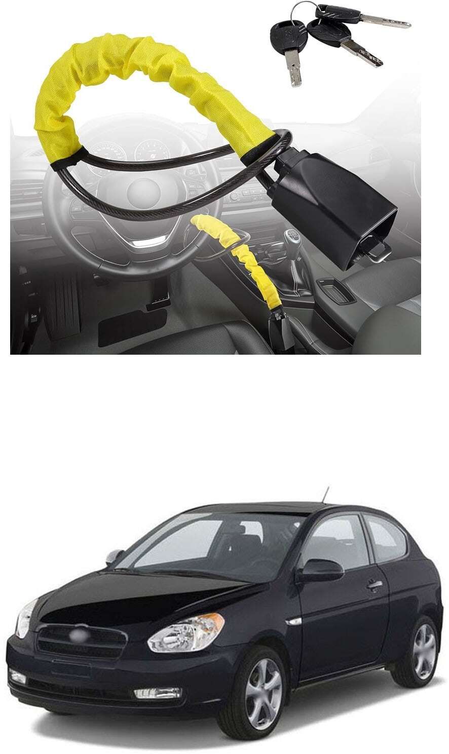 Universal Car Steering Wheel Lock Steering Wheel Lock Anti-Theft Device SG100 Universal Car Steering Wheel Lock Steering Wheel Lock Anti-Theft Device SG100 Wheel Lock-image-27