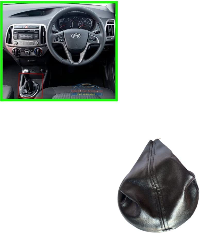 my ind Hyundai old i20 1st genration gear lever cover Gear Shift Collar-picture-12