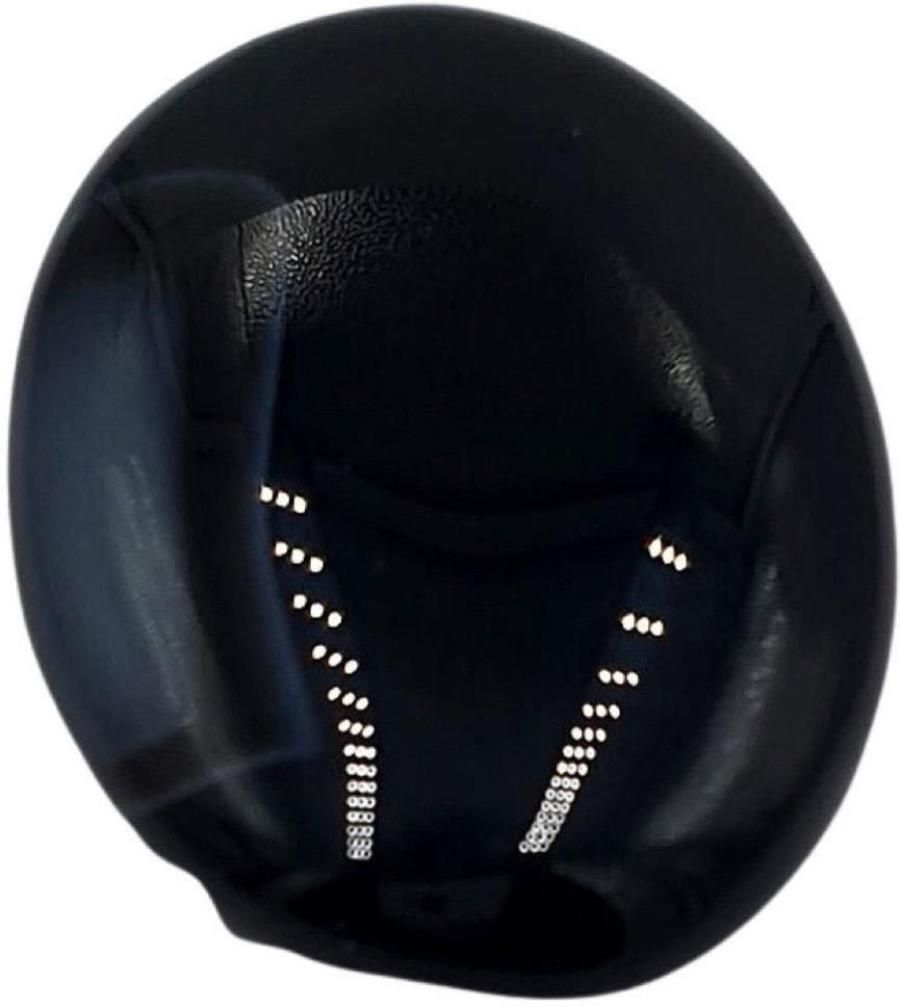Sahiba Gems Black Cut Natural Agate Gemstone-picture-29