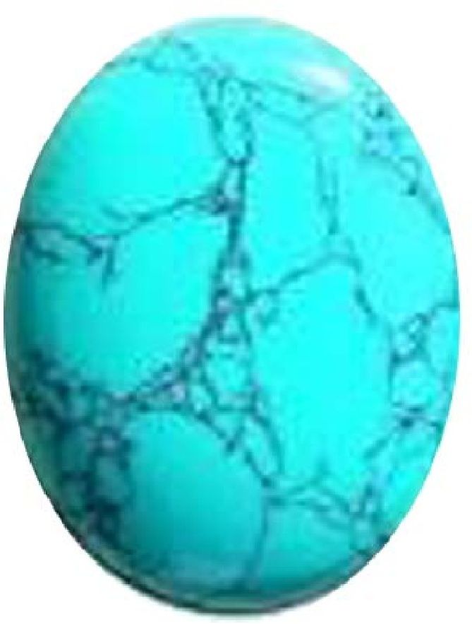 Ankit Collection Blue Uncut Natural Turquoise Gemstone