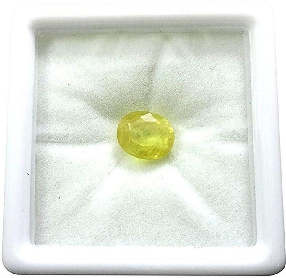 Getgemstones Yellow Cut Natural Sapphire Gemstone-picture-19