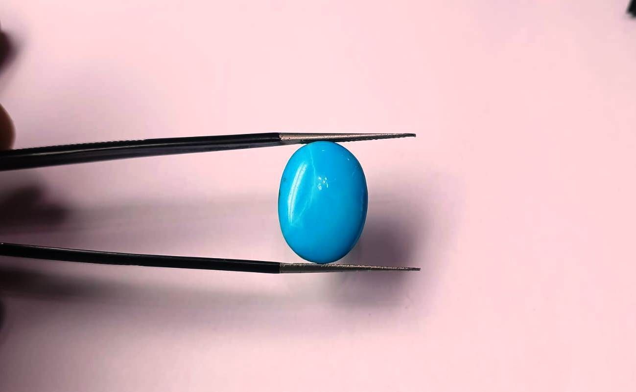 AMOGH JEWELS Blue Cut Natural Sapphire Turquoise Gemstone-image-42