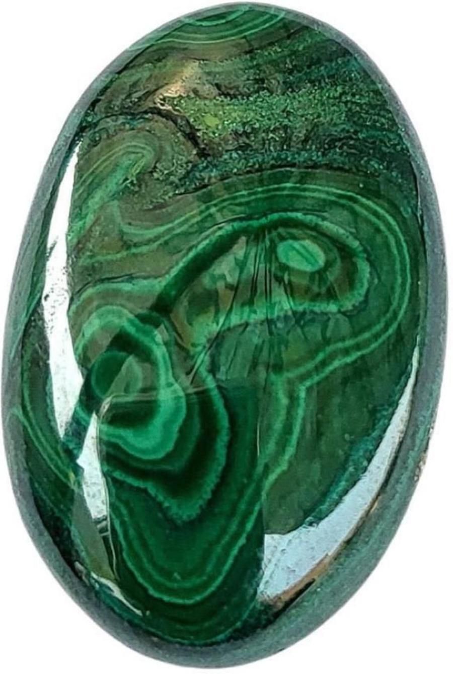 Sahiba Gems Green Cut Natural Malachite Gemstone-image-35