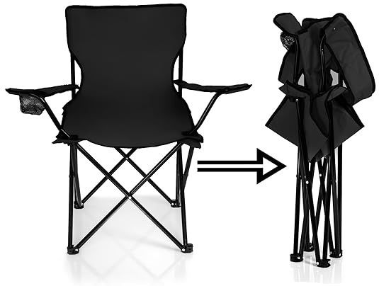 byteboutique CAMPING CHAIR 1 Foldable Polyester Inversion Chair Chair-picture-15