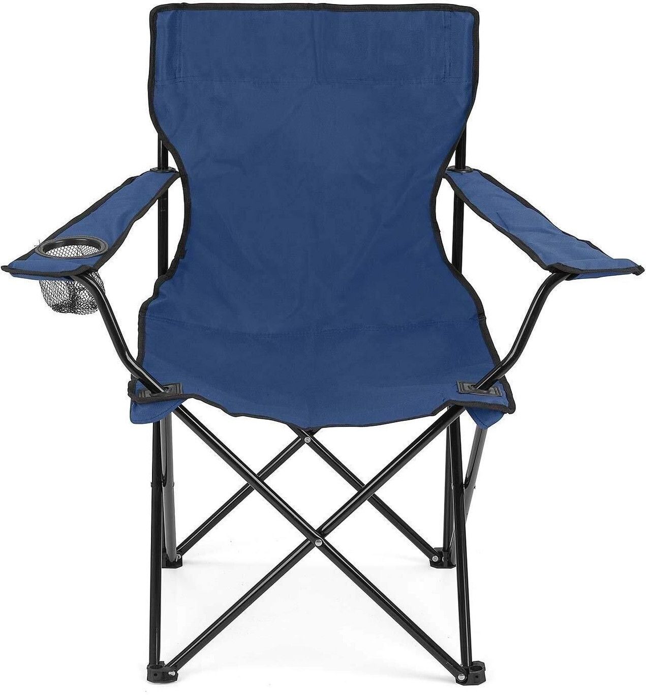 Multi-Purpose Seat for Balcony with Beverage Holder & Storage Bag Foldable Steel Inversion Chair-image-31
