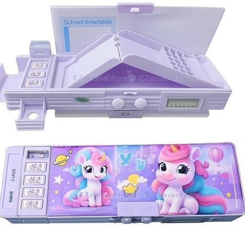 MULTIFUNCTIONAL UNICORN ART GEOMETRY BOX FOR GIRLS AND BOYS Geometry Box-image-35