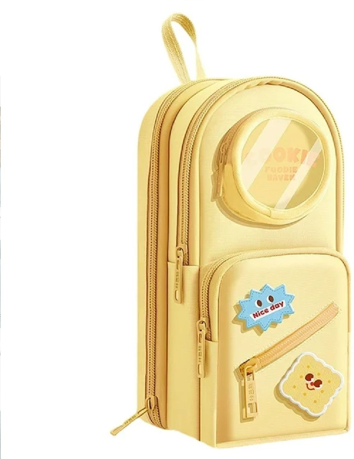Pencil case Large Capacity Zipper Stationery bag boys girls pencil Pouch 1 pencil pouch Art Canvas Pencil Box-image-40