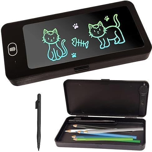 poohan Geometry CASE LCD writing pad Boys Girls Multifunctional Stationery ORGANIZER Geometry Box-picture-18