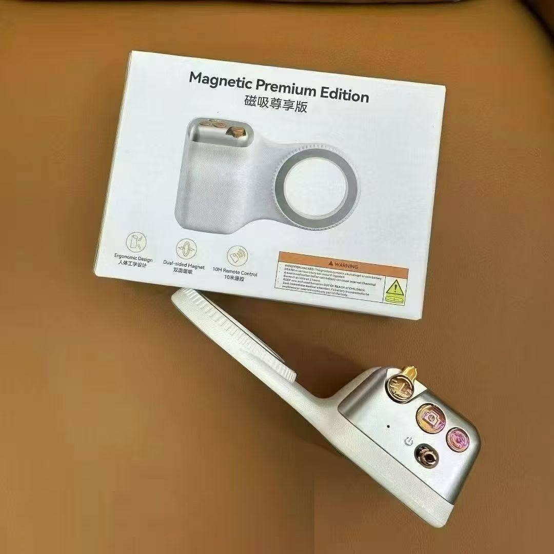 Wifton Magnetic Smartphone Grip for Reels, Selfies & Mobile Photography 2 Axis Gimbal for Mobile-image-3