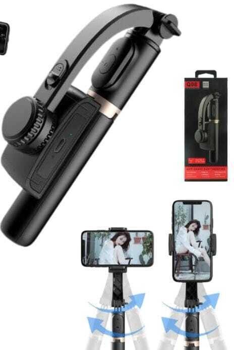 EVAAENTERPRISES Q08 Gimbal Camera Stabilizer 3 Axis Gimbal for Mobile, Camera-image-26