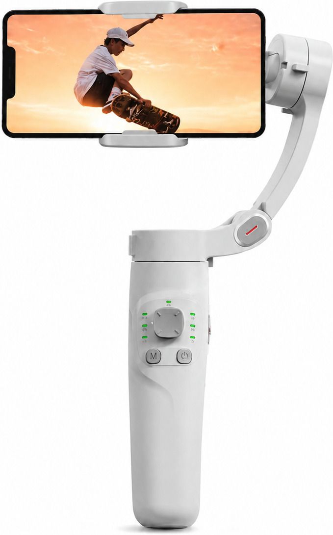 MTK M1 3-Axis Smartphone Gimbal Stabilizer With tripod Bluetooth Portable 3 Axis Gimbal for Mobile-image-21