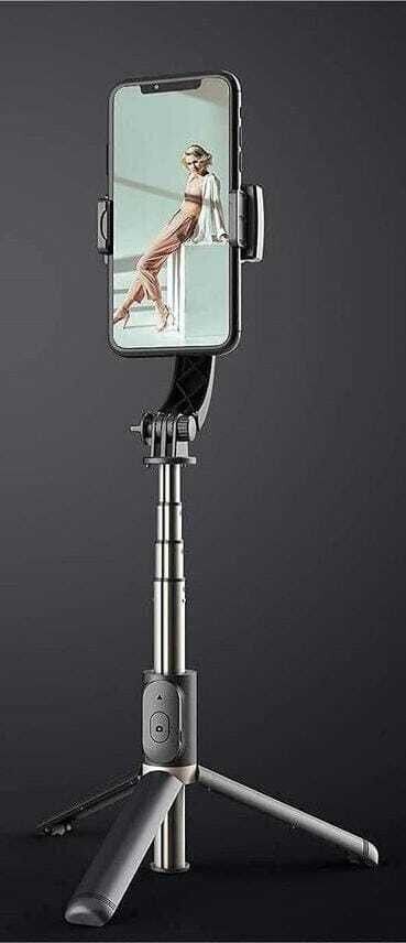 Totthar Gimbal Q08 with full 360 Degree Rotational Function G12 3 Axis Gimbal for Mobile-image-38