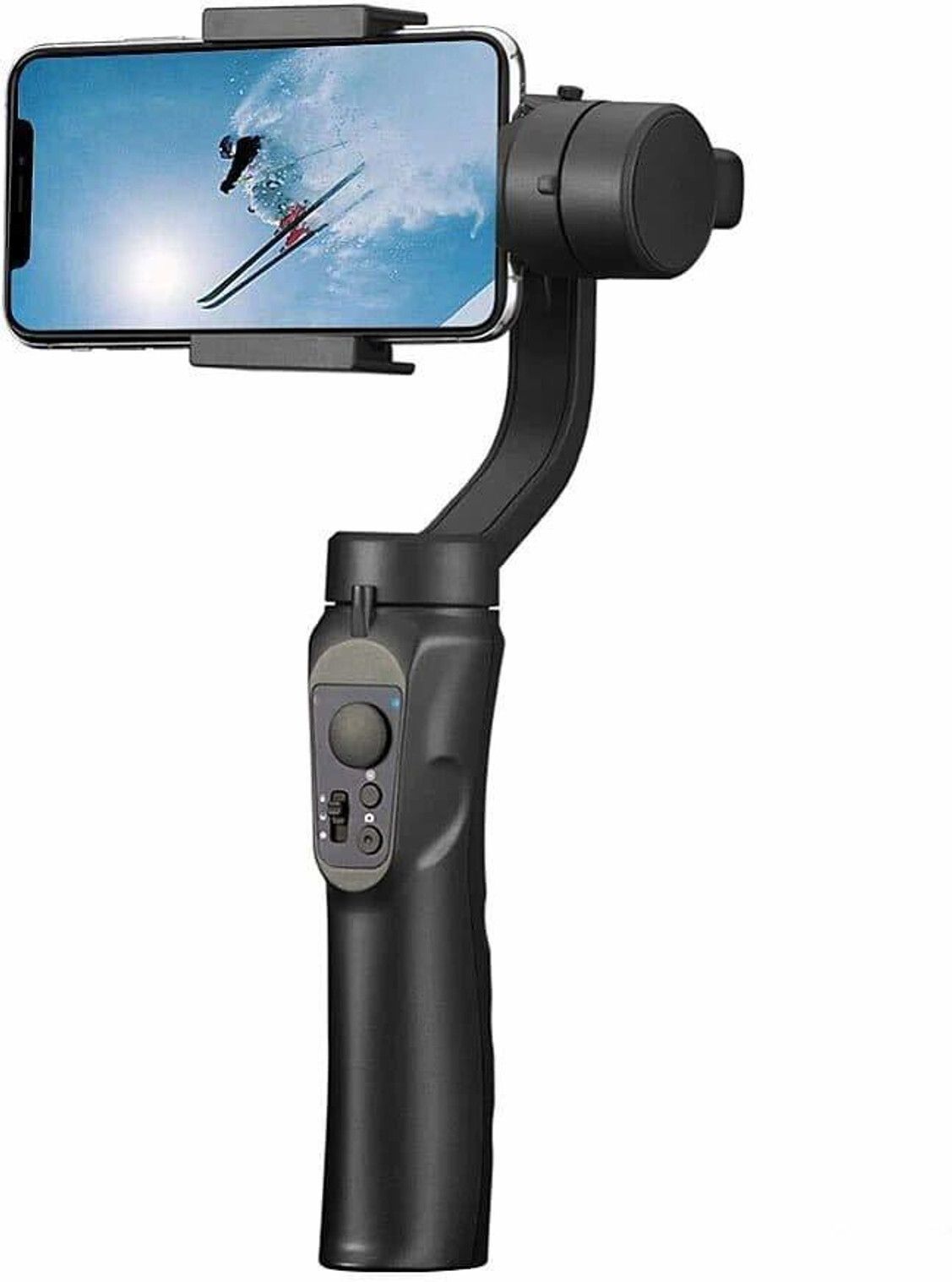 IMMUTABLE 3-Axis Smartphone Gimbal Stabilizer with AI Face Tracking GV11 3 Axis Gimbal for Mobile-image-40