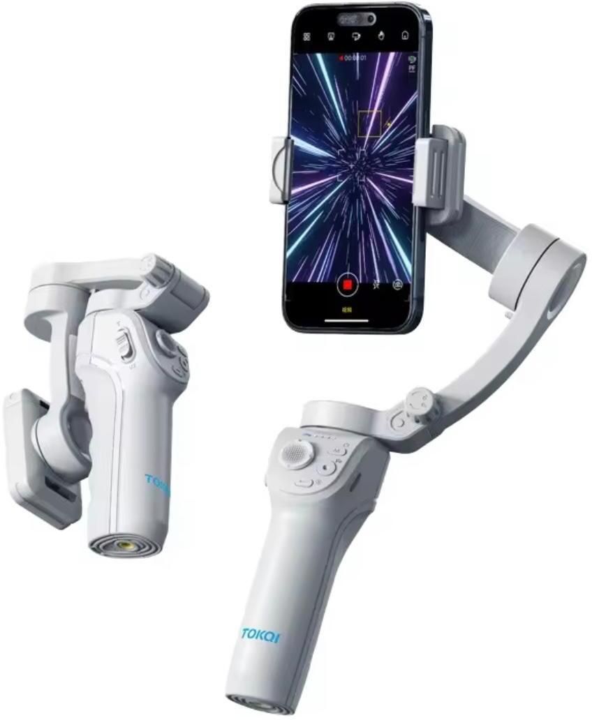 Vyzn Global VYZN MO1 3 Axis Gimbal for Mobile, Camera-image-3