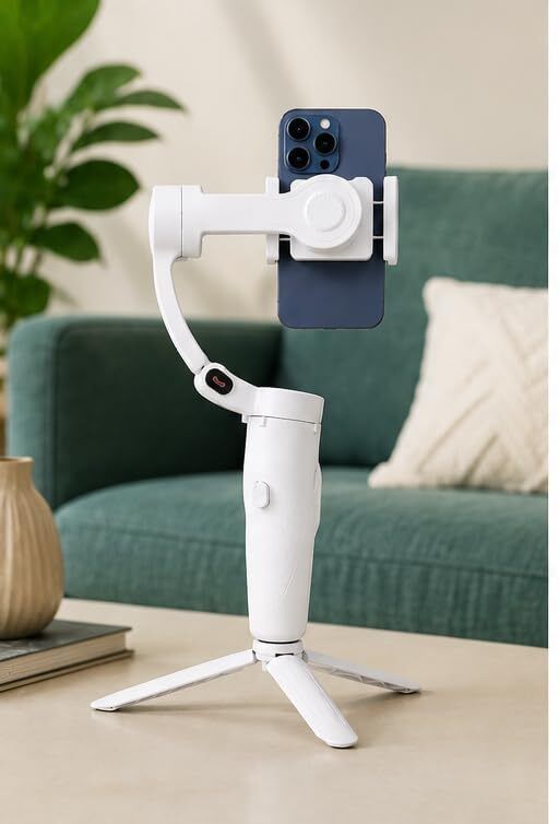 ASVON M1 3-Axis Handheld Smartphone Gimbal with Object Tracking Grey Edition 3 Axis Gimbal for Mobile-image-32