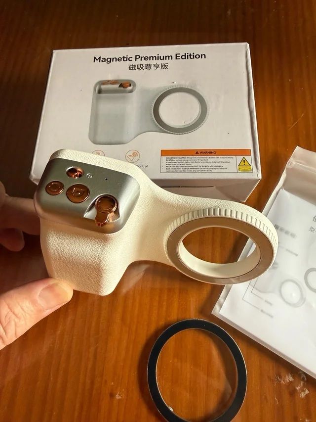 Wifton Smartphone Camera Grip with Magnetic Mount & Wireless Shutter Control 2 Axis Gimbal for Mobile-picture-10