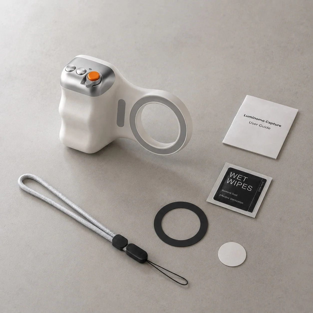 Wifton Mobile Camera Grip with Magnetic Mount & Wireless Shutter Control 2 Axis Gimbal for Mobile-image-45