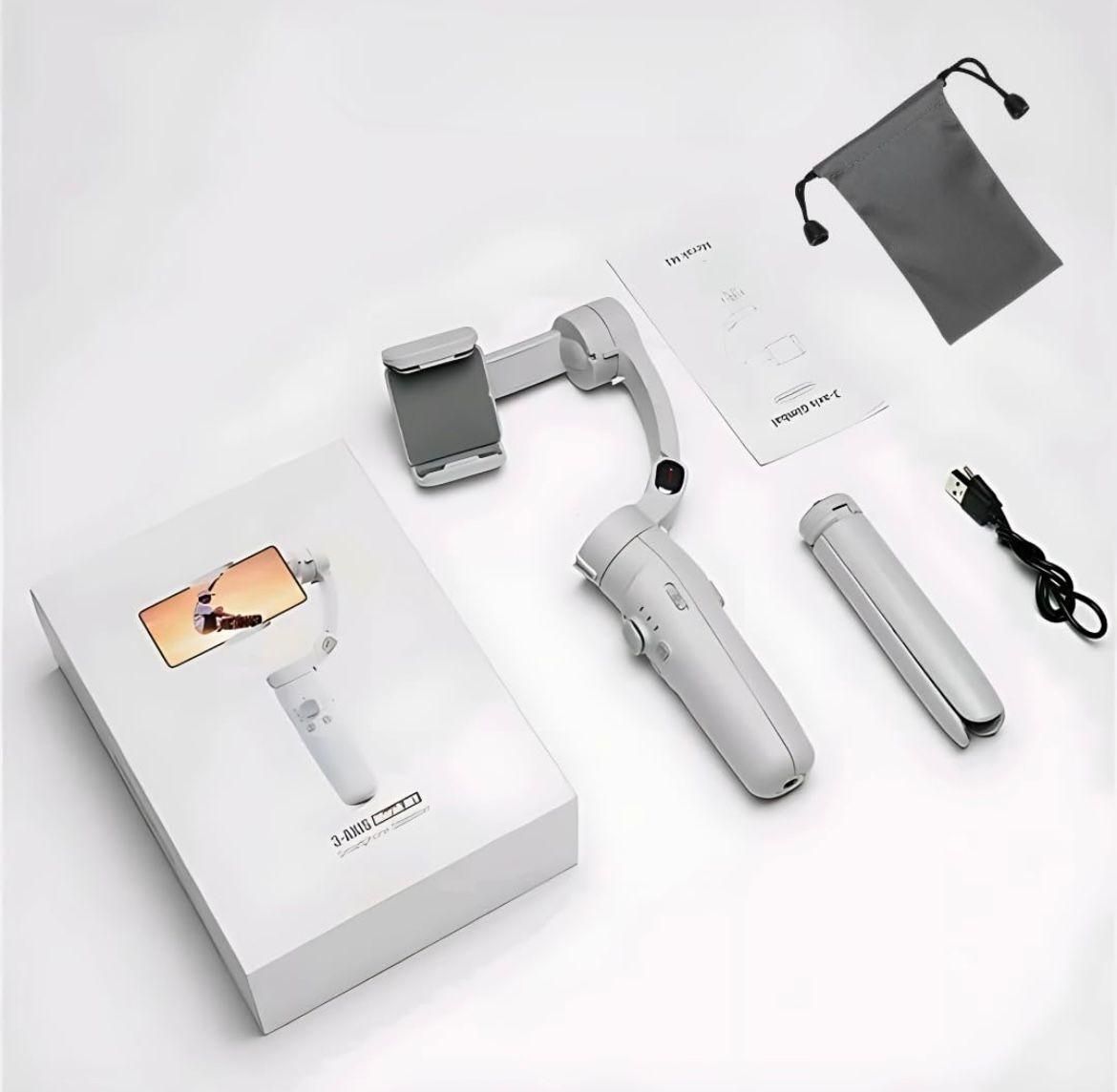 LUMINZA Photography, video and vlogs (M1 3 axis one gimbal) 3 axis gimbal for mobile 3 Axis Gimbal for Camera, Mobile