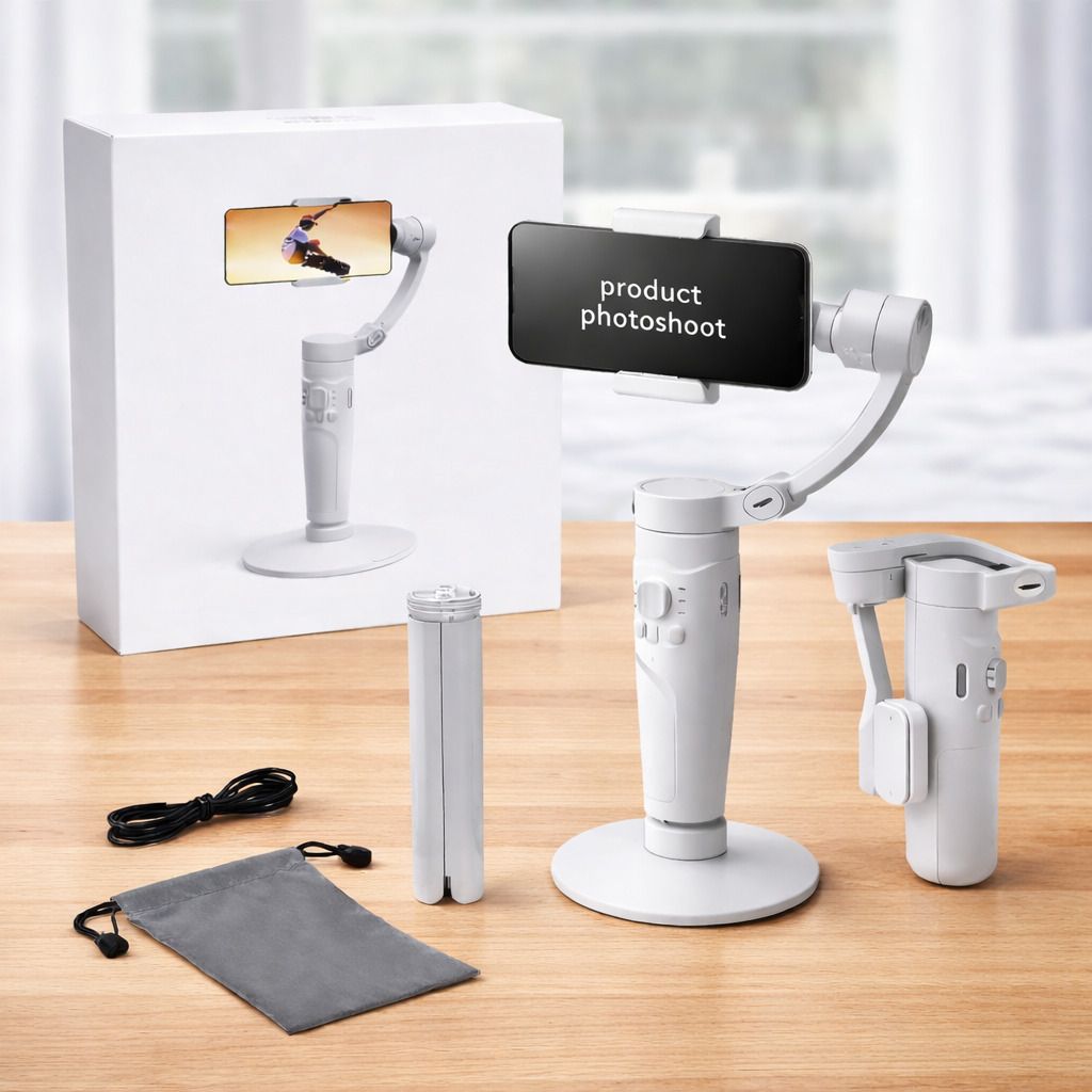 KAVANA M1 Axis Gimble for mobile & camera, vlogging gimble camera,gimbal 45 3 Axis Gimbal for Mobile, Camera-image-20