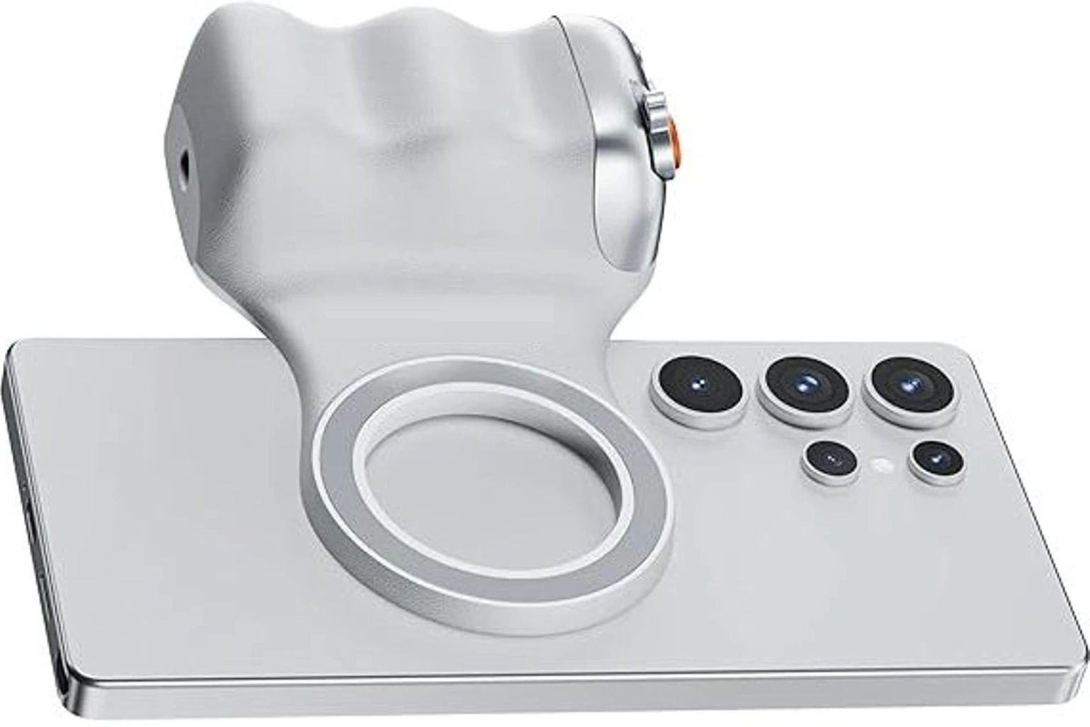 Wifton Professional Camera Grip for Smartphones with Magnetic Phone Mount 2 Axis Gimbal for Mobile-image-12