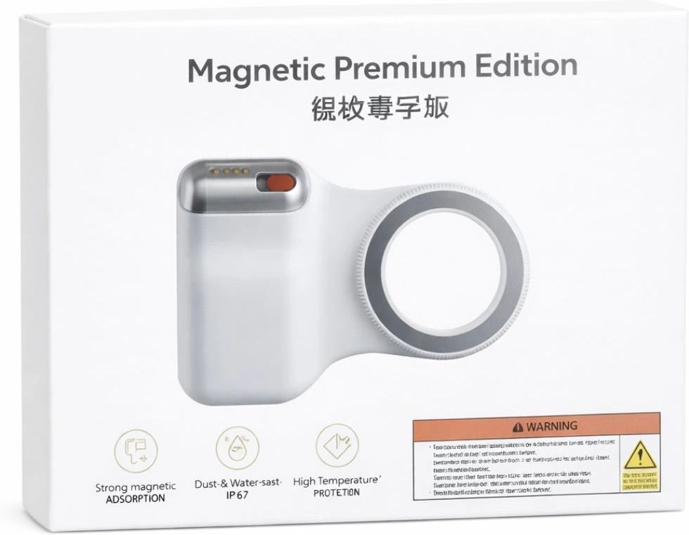 Wifton K02 Magnetic Ring Flash Camera Grip for Smartphones 2 Axis Gimbal for Mobile-picture-12