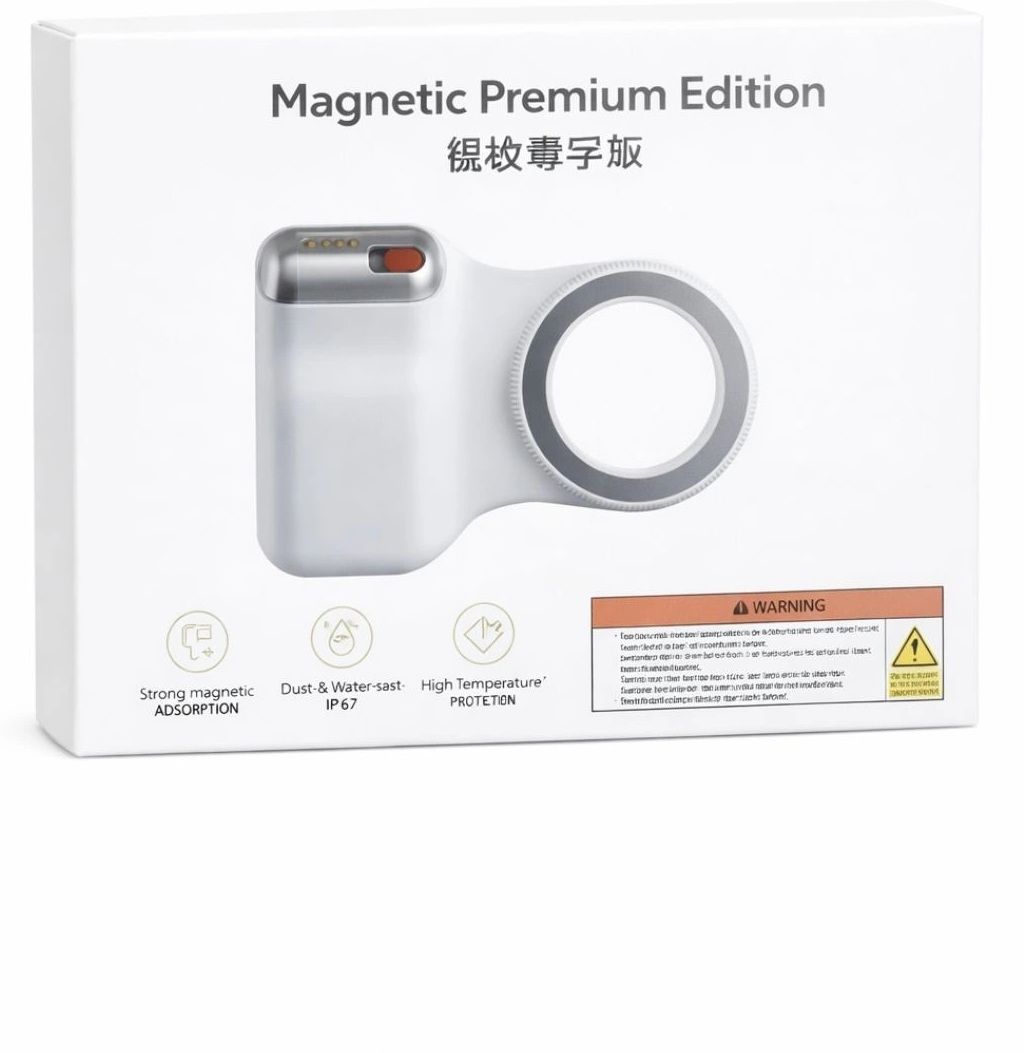 Wifton Portable Magnetic Phone Camera Grip with Wireless Selfie Remote 2 Axis Gimbal for Mobile-picture-11