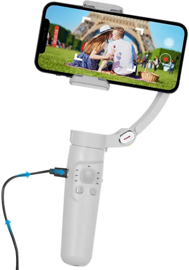 VELOHITA M1 Handheld Gimbal for Live Streaming/Photos/Reels/Videos (5KG) 3 Axis Gimbal for Mobile-image-47