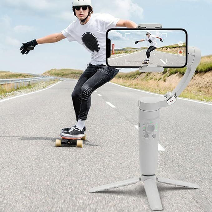 Smartnest M1 3-Axis Gimbal Stabilizer|AI Face Tracking, Smooth Video,Foldable G-43 3 Axis Gimbal for Mobile-picture-12