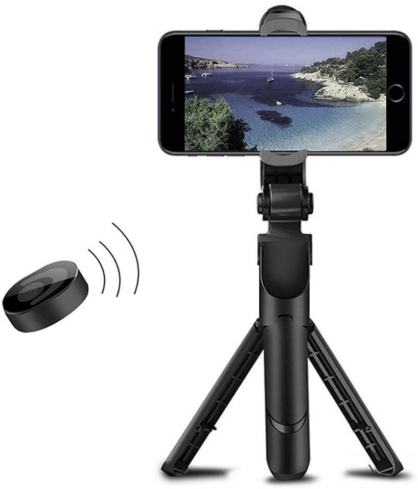 BYPOR Best Quality XT02 360-Degree Rotating Multi-Function Retractable Mobile Phone Selfie Stick 3 Axis Gimbal for Mobile-image-43