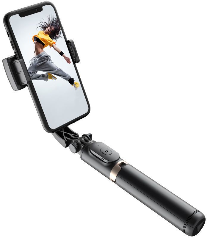 MOBONE Q08 Phone Gimbal Stabilizer Wireless BT Selfie Stick Tripod Stabilizer Holder Single Gimbal for Camera, Mobile-image-34