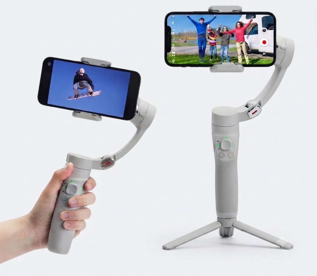 ASVON M1 Smartphone Gimbal 3-Axis Handheld Stabilizer with Tripod for Android & iPhone 3 Axis Gimbal for Mobile-image-13