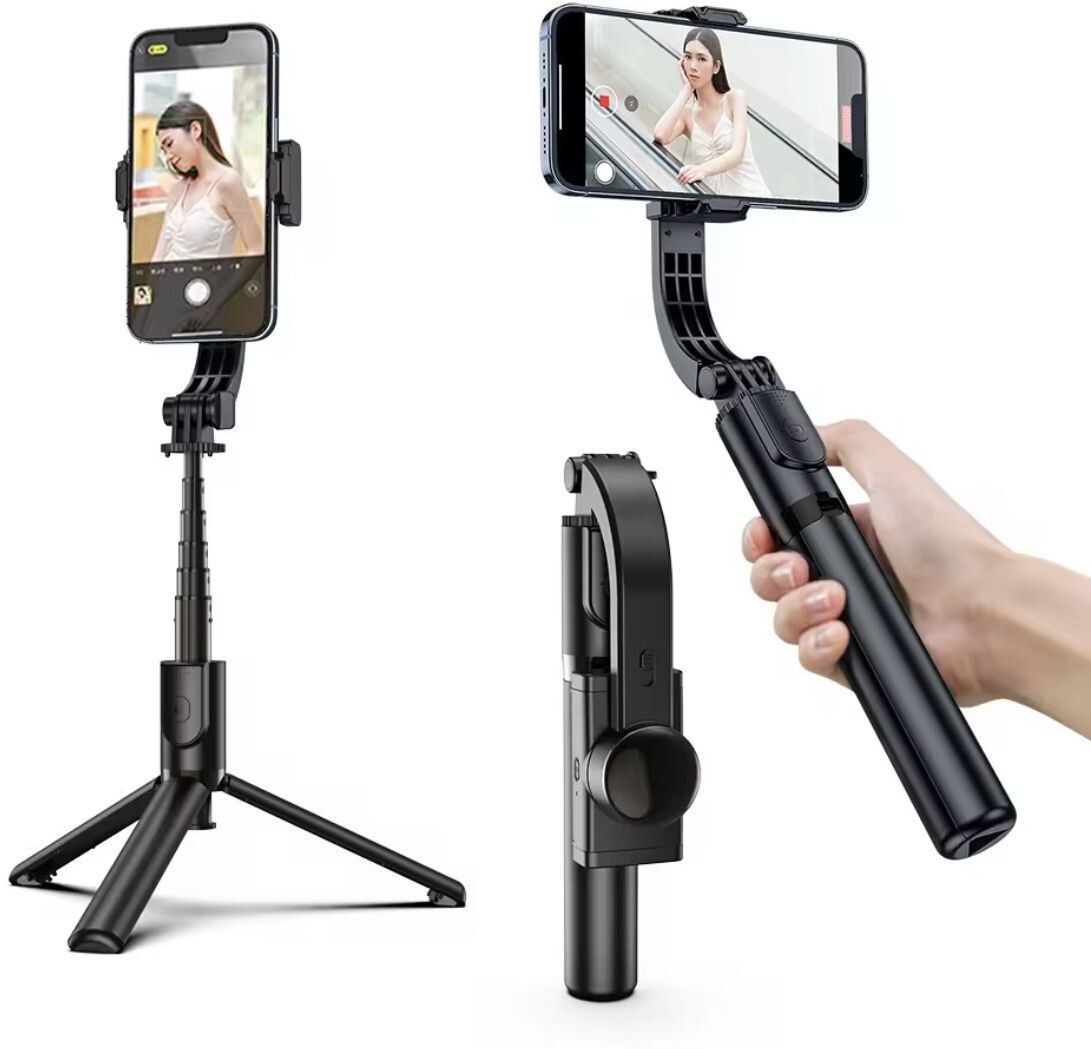 Flipkart SmartBuy Gimbal stabilizers 360 Rotation Video Holder Tripod Stand Smart Shooting Selfie Single Gimbal for Mobile, Camera