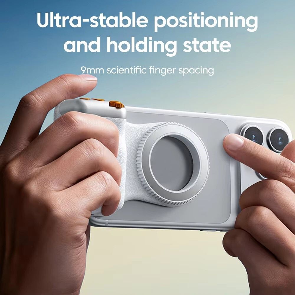 ASTOUND Snap-Grip Magnetic Selfie Remote Grip For Phone 2 Axis Gimbal for Mobile-image-38
