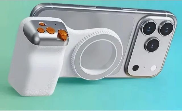 Wifton Professional Magnetic Phone Camera Grip with Bluetooth Selfie Button 2 Axis Gimbal for Mobile-image-31