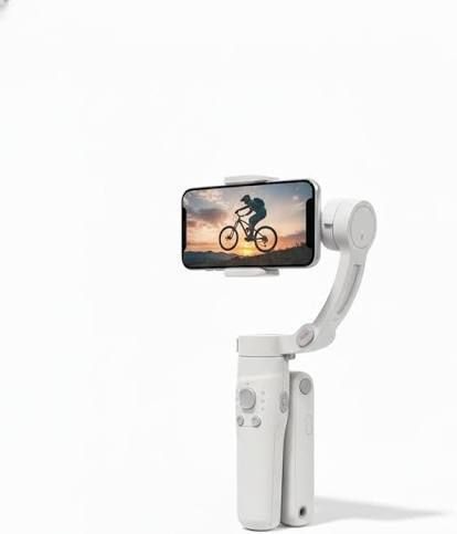 IMMUTABLE M1 3-Axis Gimbal Stabilizer with Tripod Stand hjegdfty17 3 Axis Gimbal for Mobile-image-3