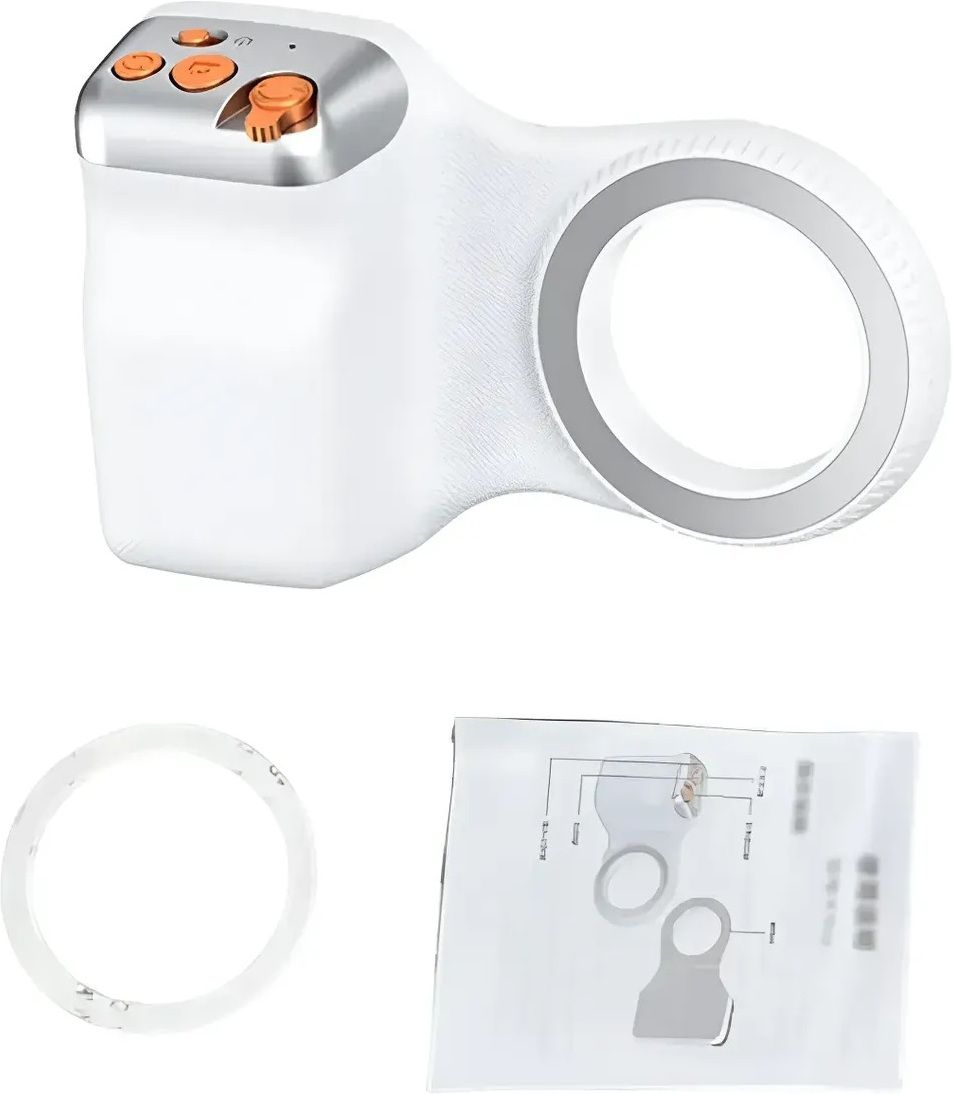 ASTOUND Magnetic Mobile Camera Holder with Bluetooth Shutter for Content Creators 2 Axis Gimbal for Mobile-image-31