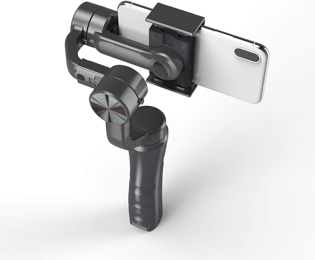 IMMUTABLE 3-Axis Smartphone Gimbal Stabilizer with AI Face Tracking GV3 3 Axis Gimbal for Mobile-image-37
