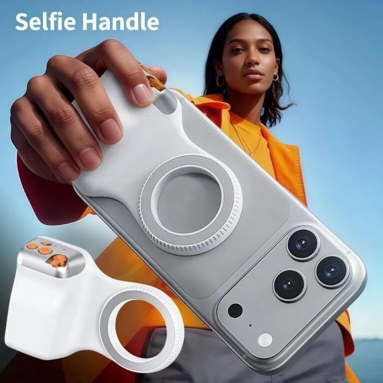 Wifton Smart Magnetic Mobile Holder with Adjustable Arm, Strong Magnet 2 Axis Gimbal for Mobile-picture-27