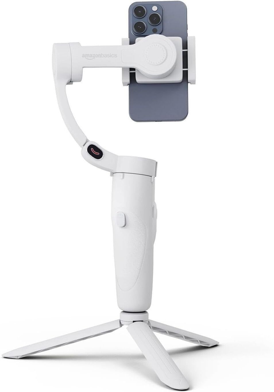 ASVON M1 3-Axis Gimbal Stabilizer with AI Face Tracking for Smartphones Grey 3 Axis Gimbal for Mobile-image-4