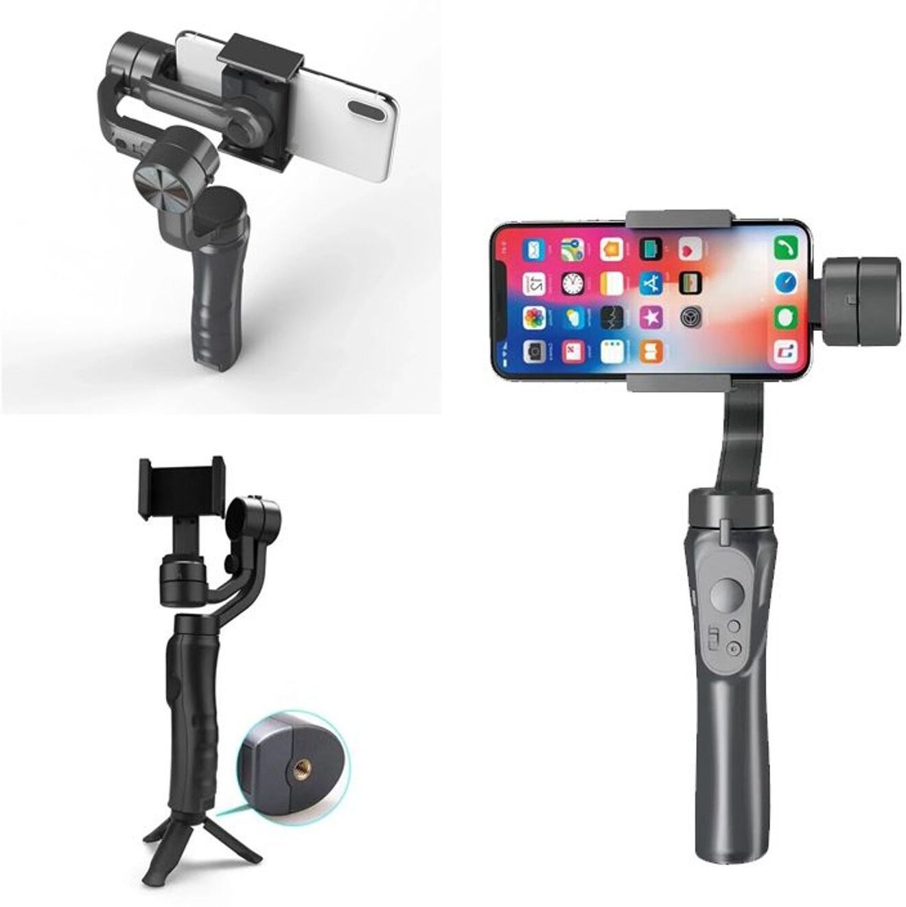 IMMUTABLE 3Axis Handheld Smartphone Gimbal DR18 3 Axis Gimbal for Mobile-image-41