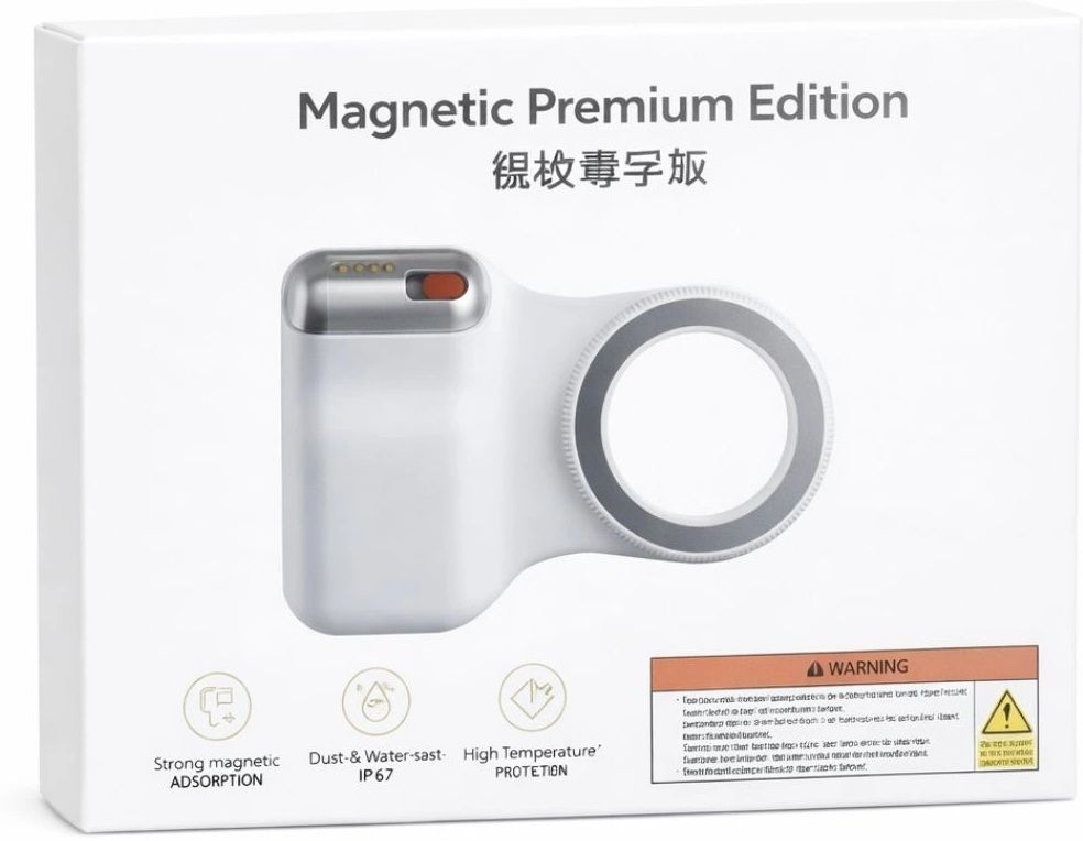 Wifton Magnetic Creator Kit Phone Camera Grip for iPhone, iOS & Android 2 Axis Gimbal for Mobile-picture-23