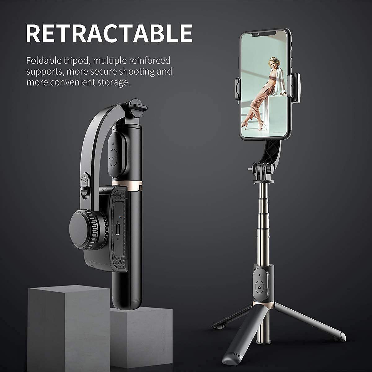 IC PLUS NEW GIMBAL Q08 2 Axis Gimbal for Mobile-image-36