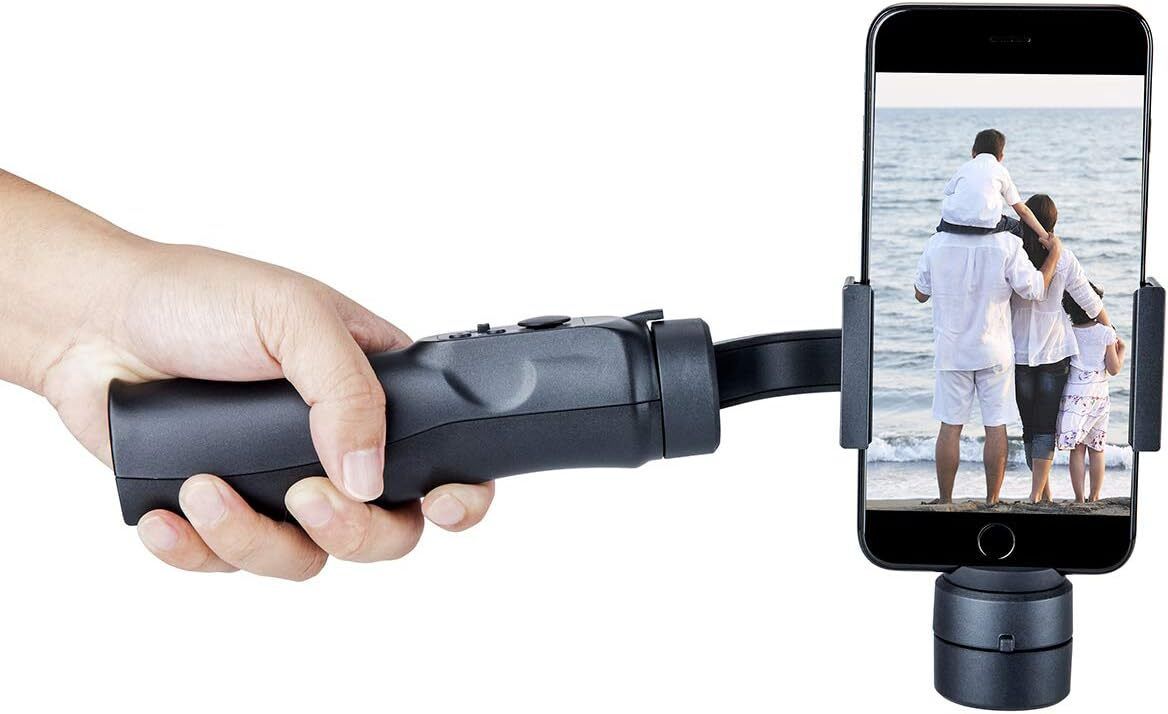 ENMORA SSE-3-Axis Smartphone Gimbal Stabilizer with AI Face Tracking GV23 3 Axis Gimbal for Mobile-picture-47