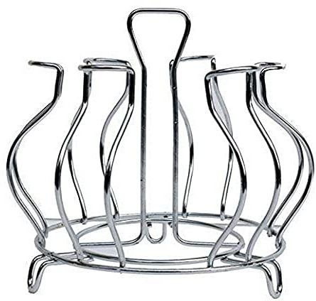 vdnsi Steel Glass Stand for Dinning Table, Glass Holder for Kitchen Tumbler Holder Steel Glass Holder-picture-0