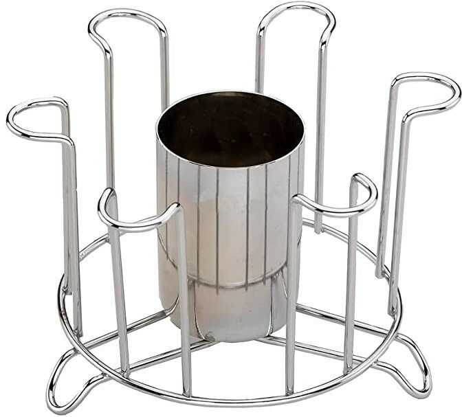 Steel Glass Stand/Steel Glass and Spoon Organizer for Glasses and Cutlery Steel Glass Holder