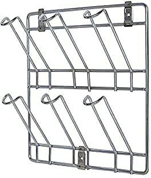 kavid Stainless Steel Wall Mounting Glass Stand/Water Glass Holder for Kitchen(Silver) Stainless Steel Glass Holder-picture-4