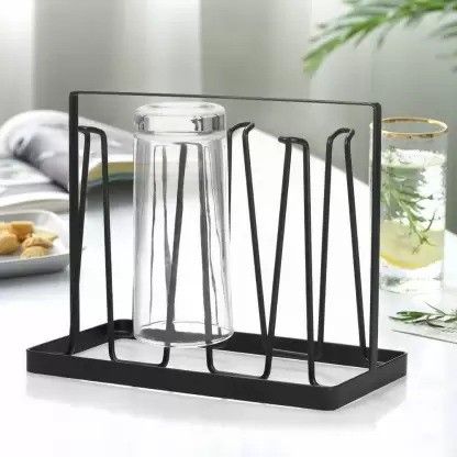 Glass Stand/Tumbler Holder/Glass Holder for Kitchen/Dining Table Iron Glass Holder-image-26