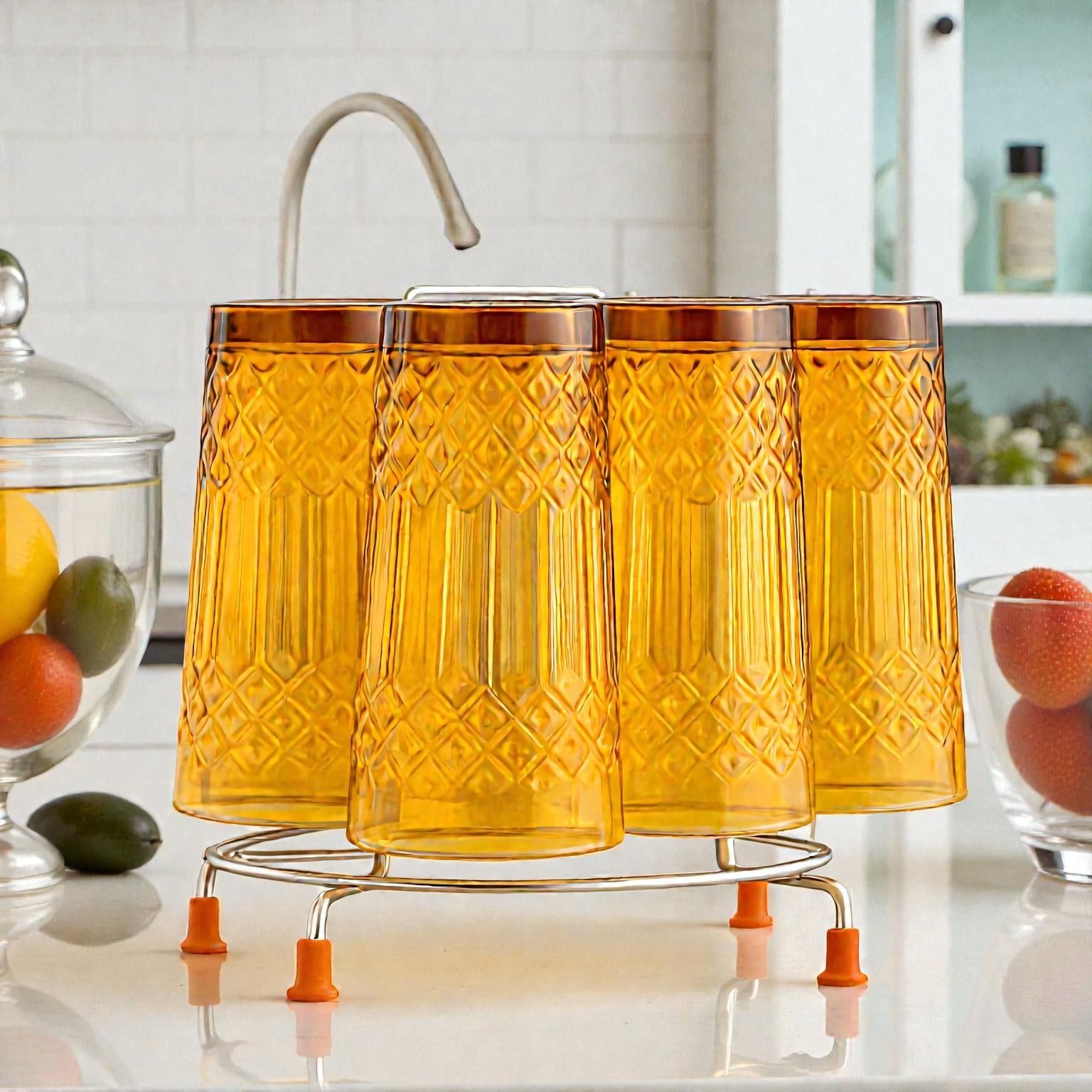 Grid Glass Stand_X Stainless Steel Glass Holder-image-23