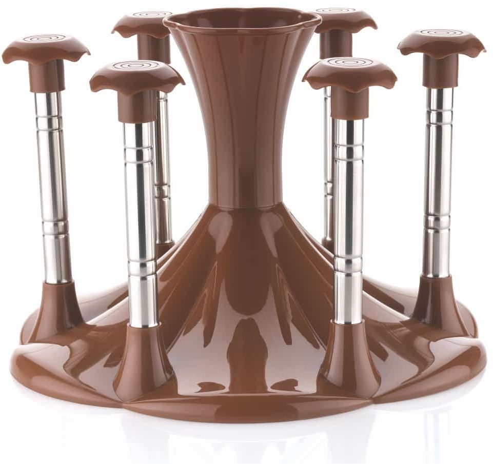Glass Set Stand For Kitchen Storage and Home Decor Glass Stand for Dining Table Plastic Glass Holder