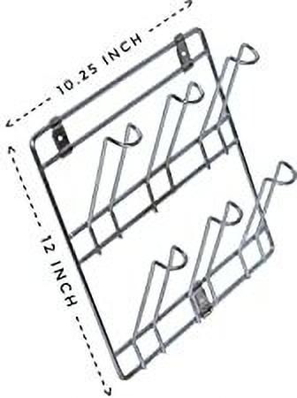 krishnametal KM-wall glass stand-02 Stainless Steel Glass Holder-picture-19